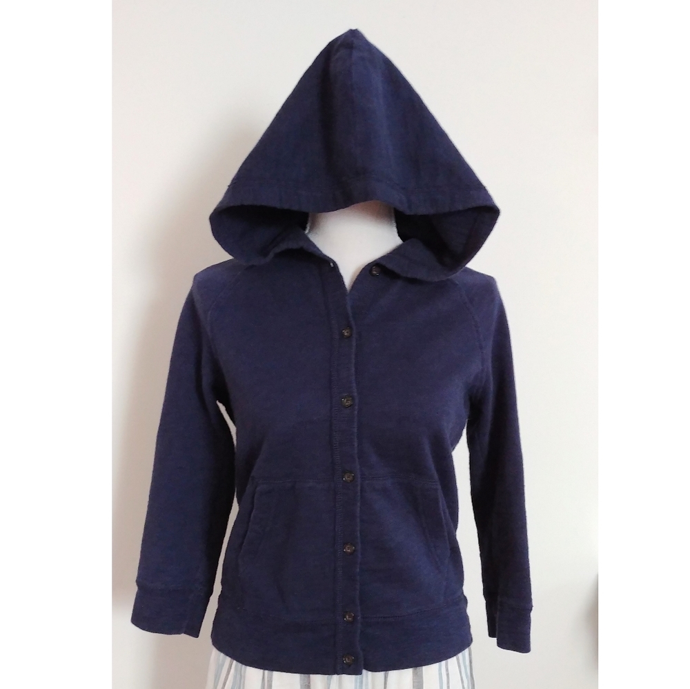 XS VINTAGE J Crew Hooded Top